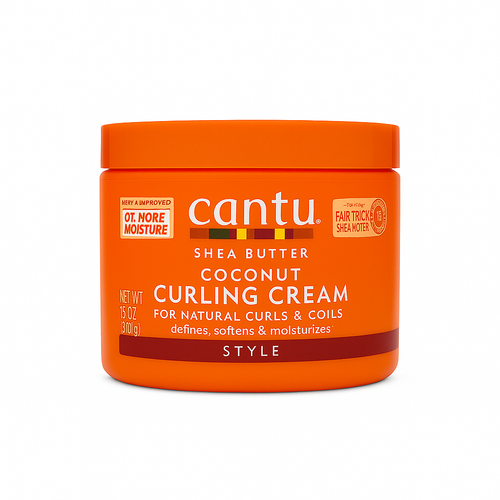 کرم فر کننده موی کانتو مدل Coconut Curling با شی باتر و روغن نارگیل مناسب موهای فر و مجعد