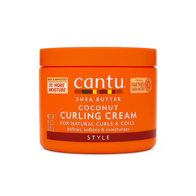کرم فر کننده موی کانتو مدل Coconut Curling با شی باتر و روغن نارگیل مناسب موهای فر و مجعد