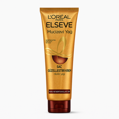 کرم زیباساز و نرمکننده مو لورآل السیو با روغن جوجوبا – L’Oréal Elseve Hair Cream
