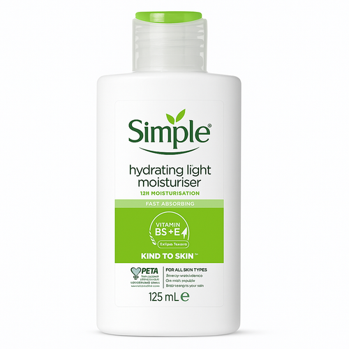 کرم مرطوبکننده سبک سیمپل Hydrating Light Moisturiser بطری سفید 125 میلیلیتری