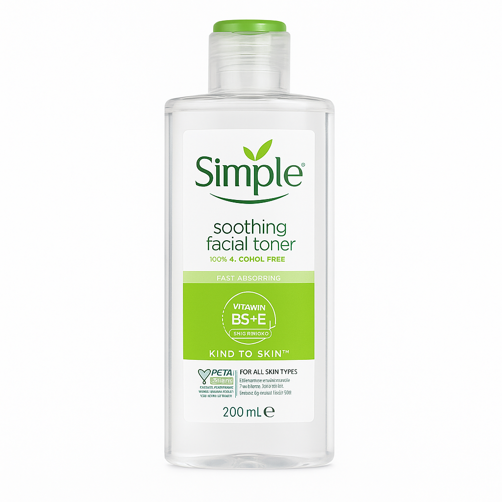 تونر ملایم سیمپل مناسب پوست حساس
