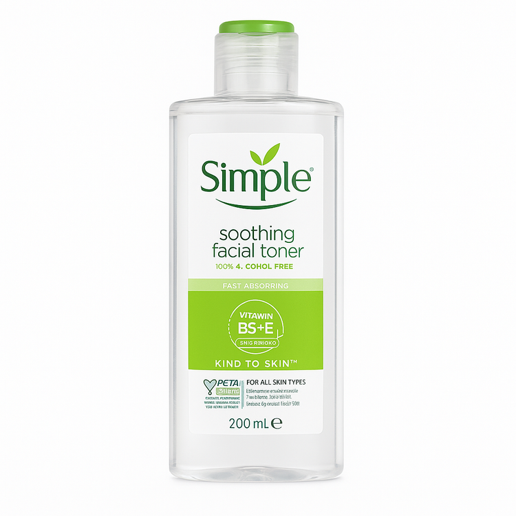 تونر ملایم سیمپل مناسب پوست حساس