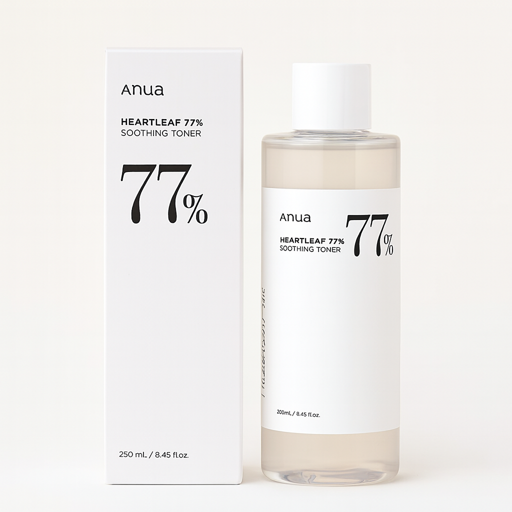 تونر هارت‌لیف ۷۷٪ آنوآ برای تسکین و آبرسانی پوست حساس