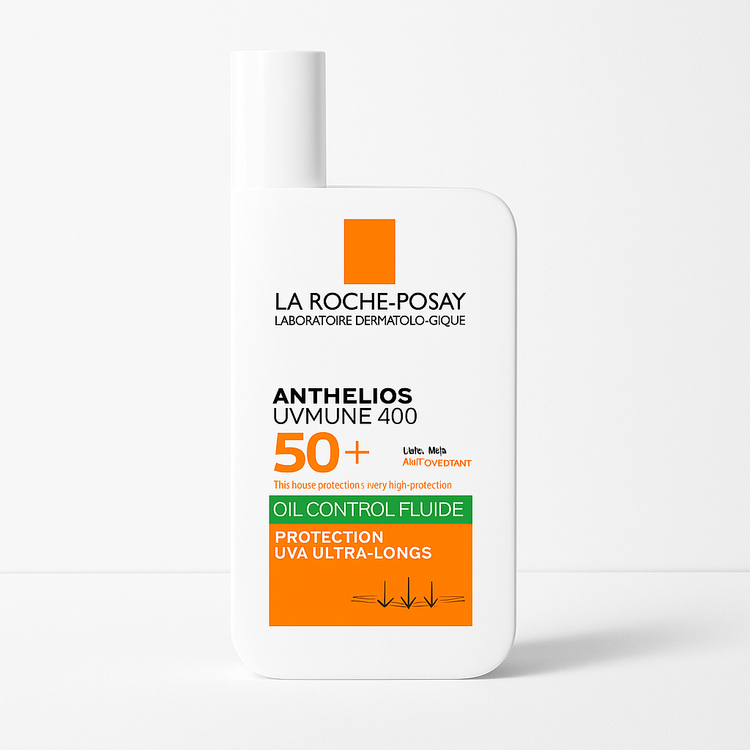 تصویر ضد آفتاب لاروش پوزای Anthelios UVMUNE 400 SPF 50+ مدل اویل کنترل مخصوص پوست چرب