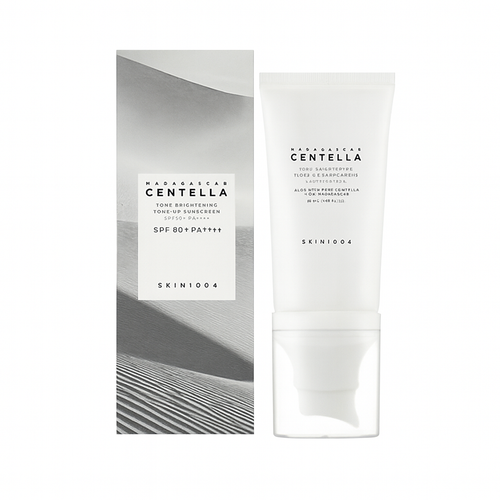 ضدآفتاب روشنکننده و تون آپ سنتلا اسکین 1004 Centella SPF50+ مناسب انواع پوست