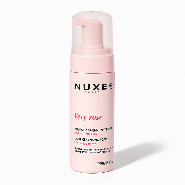فوم شستشوی سبک نوکس مدل Very Rose حجم 150 میل، مناسب پوست خشک، نرمال و حساس