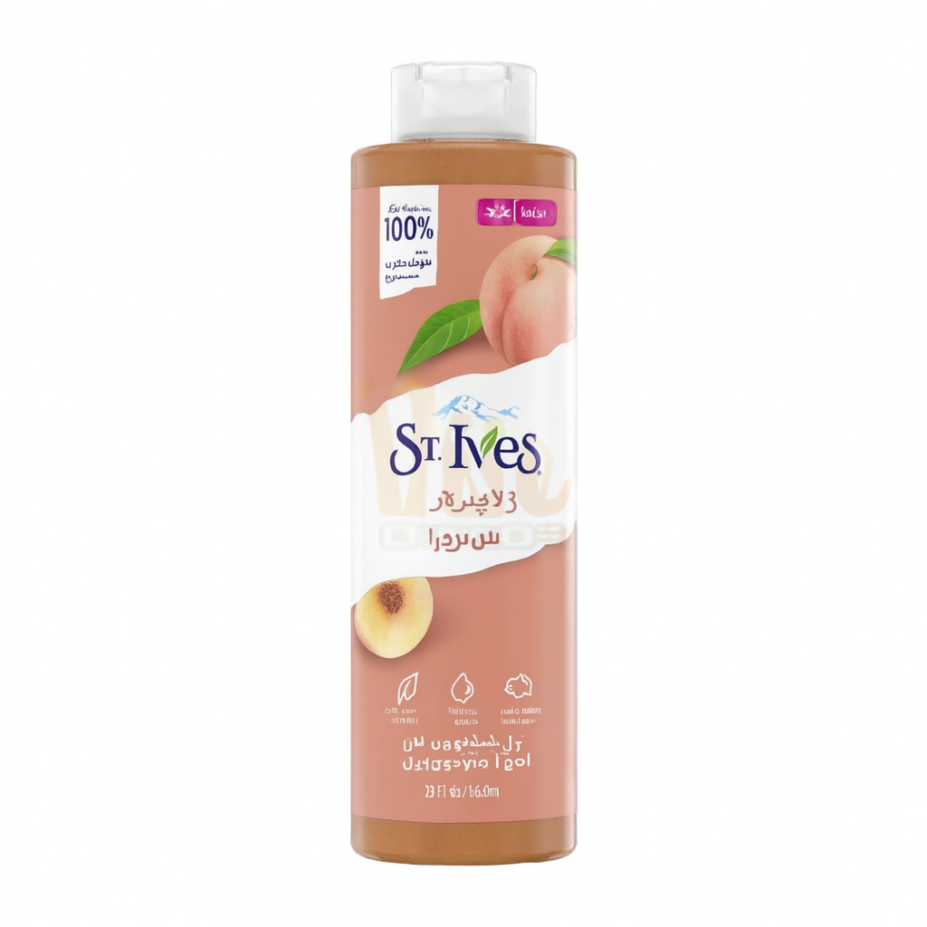 شاور ژل لایه‌بردار است ایوز حاوی نمک دریا و جلبک اقیانوسی برای پاکسازی و نرمی پوست