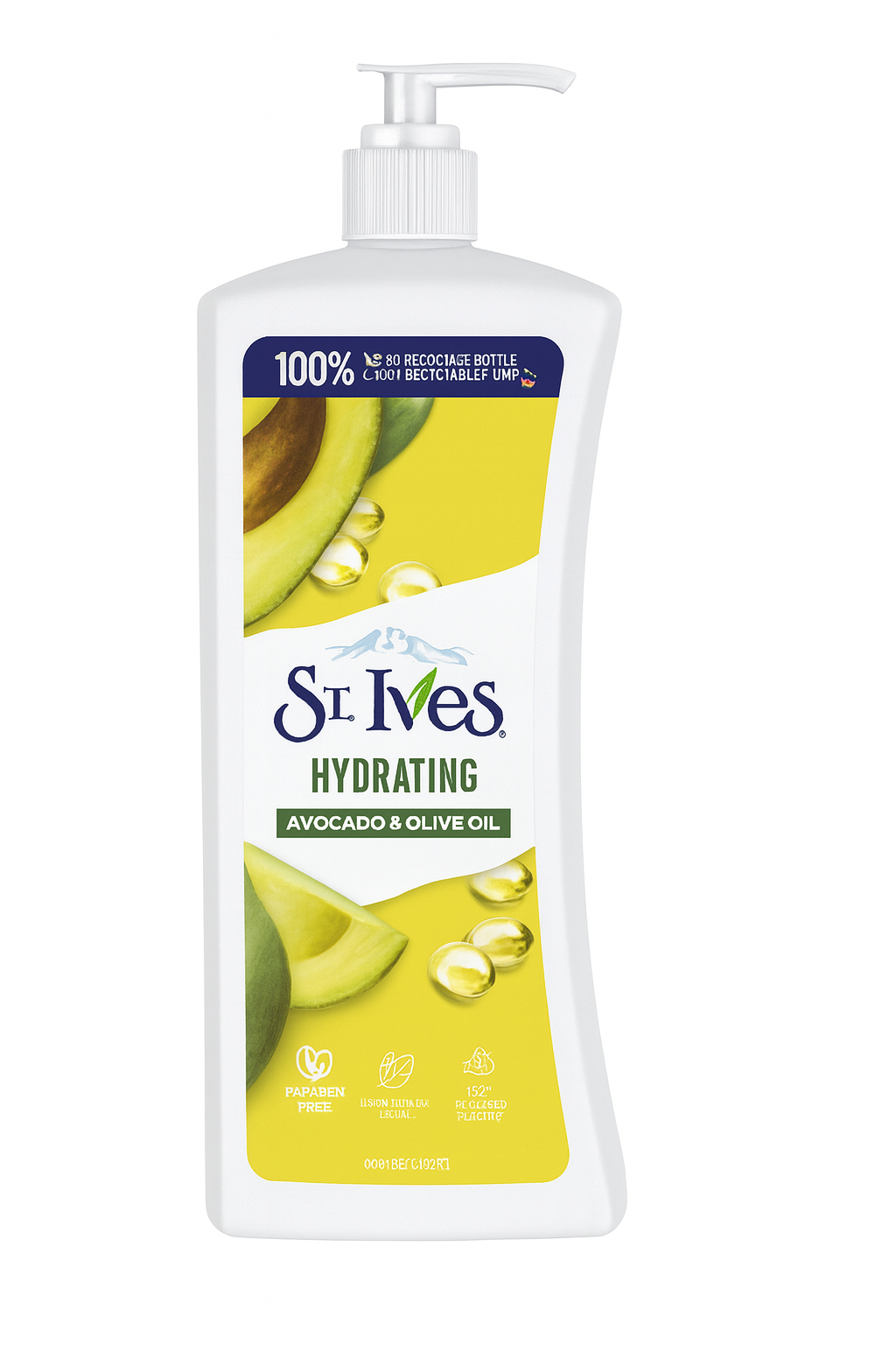 لوسیون بدن آبرسان است.ایوز حاوی آووکادو و روغن زیتون