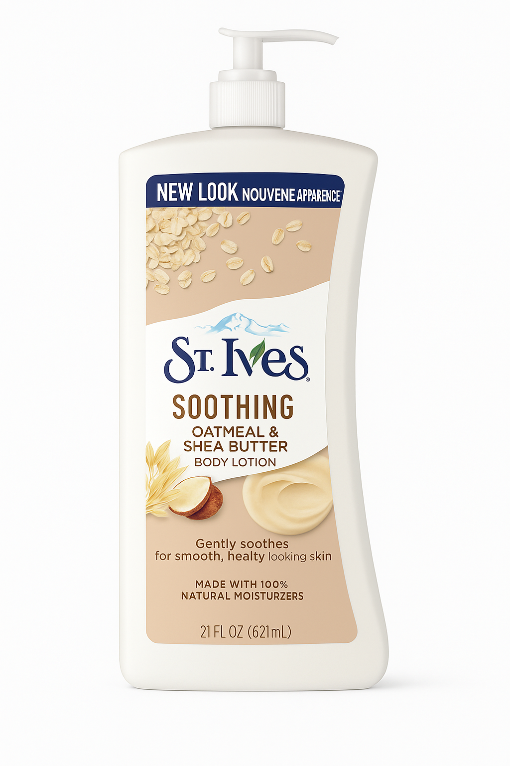 لوسیون بدن تسکین‌دهنده است.ایوز حاوی جو دوسر و شی باتر