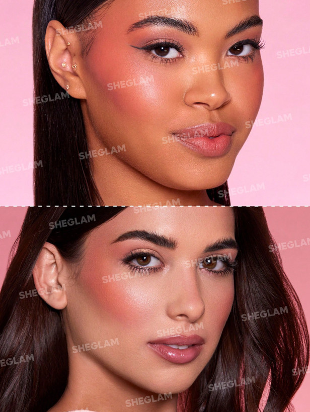 SHEGLAM Color Bloom Liquid Blush Devoted – رژ گونه مایع شیگلم رنگ دیووتد