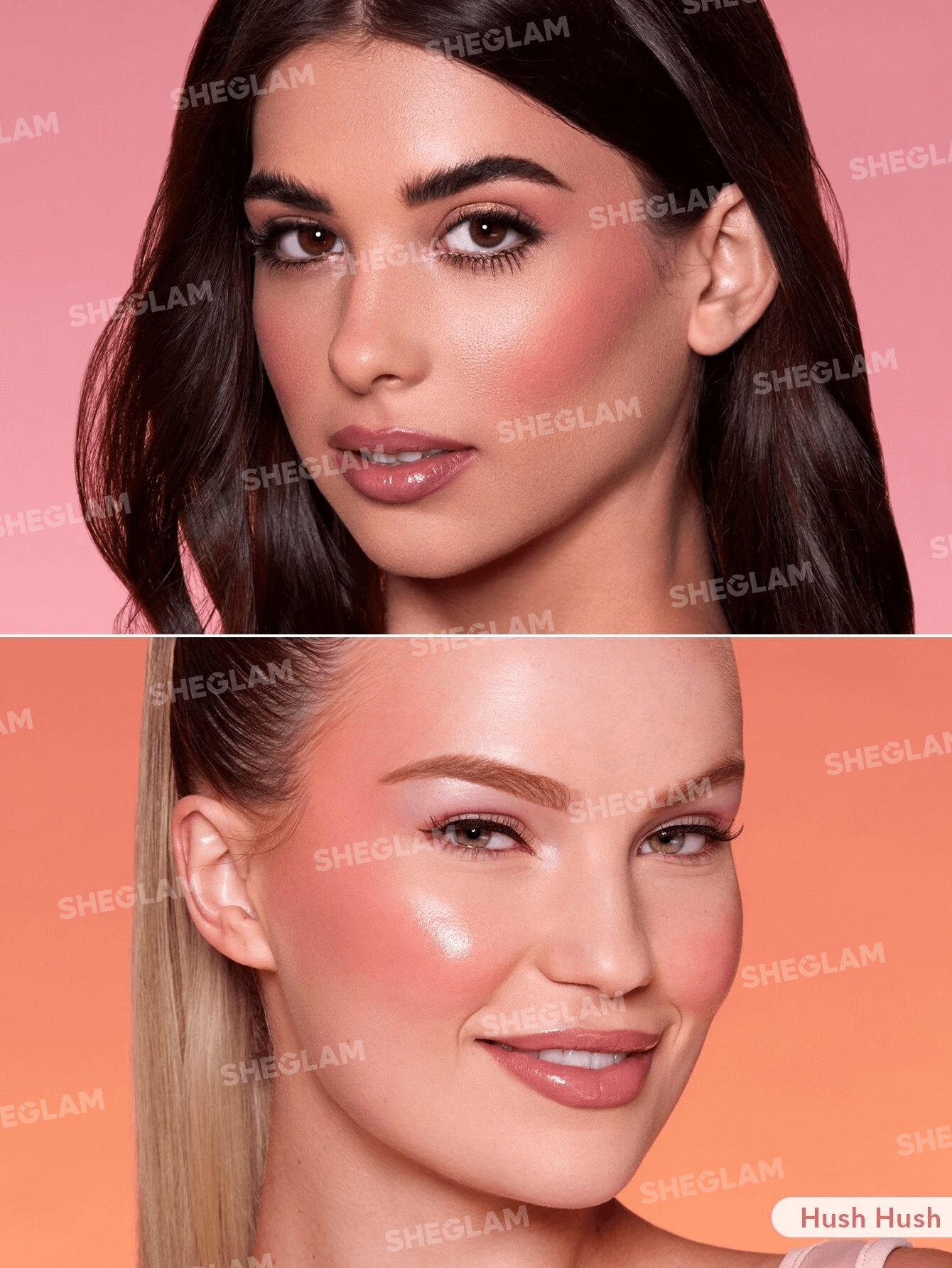 SHEGLAM Hush Hush Liquid Blush – رژ گونه مایع شیگلم رنگ هاش هاش