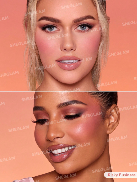 SHEGLAM Risky Business Liquid Blush – رژ گونه مایع شیگلم رنگ ریسکی بیزینس