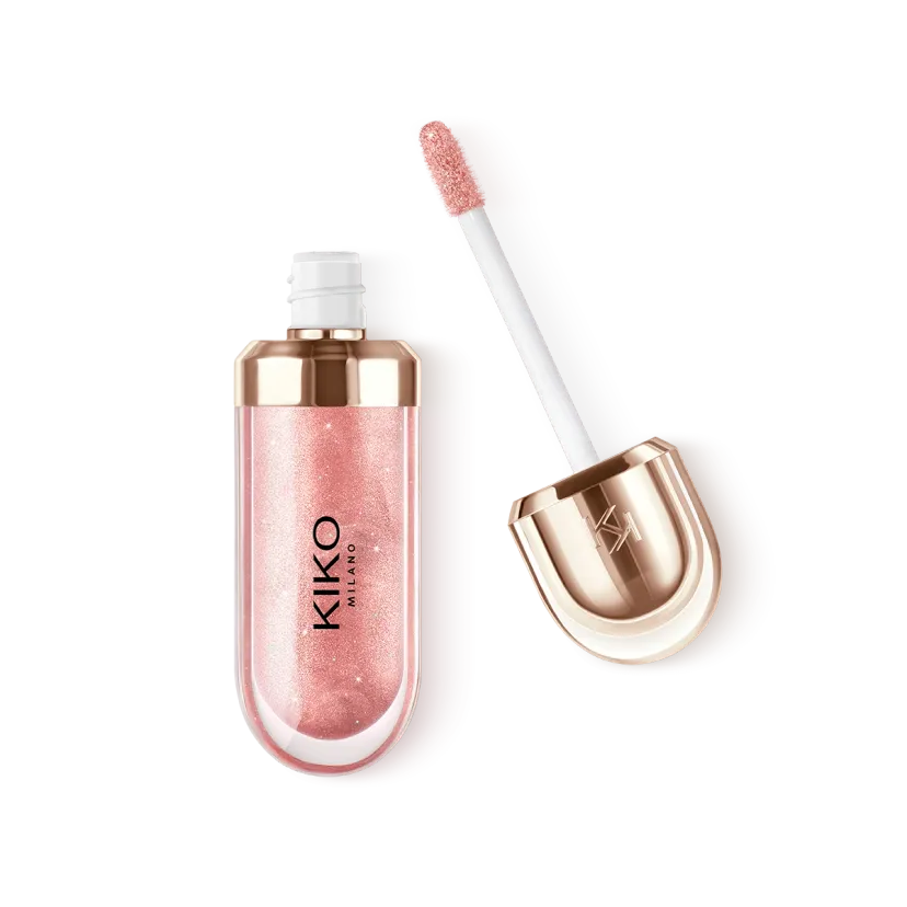 KIKO 3D Hydra Lip Gloss 43 Timeless Rose – لیپ‌گلاس کیکو رنگ تایملس رز