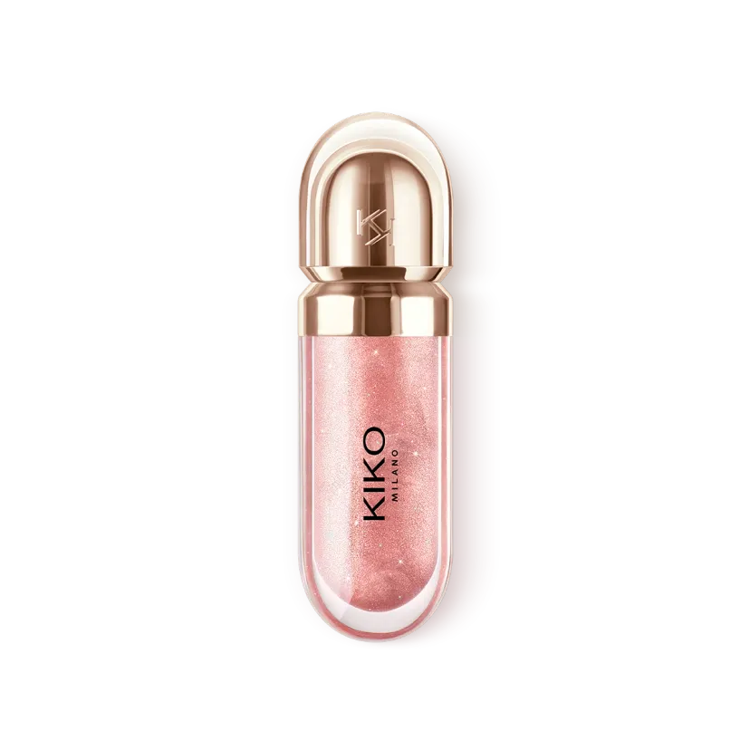 KIKO 3D Hydra Lip Gloss 43 Timeless Rose – لیپ‌گلاس کیکو رنگ تایملس رز