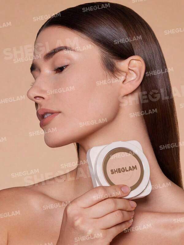 SHEGLAM Skin-Focus Powder Foundation Shell – پنکک اسکین فوکس شیگلم رنگ شل