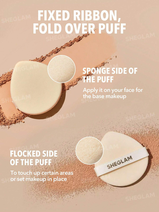 SHEGLAM Skin-Focus Powder Foundation Shell – پنکک اسکین فوکس شیگلم رنگ شل