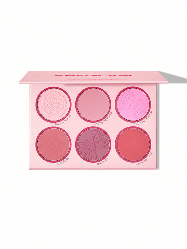 SHEGLAM Floral Flush Blush Palette Blushing Bouquet – پالت رژگونه شیگلم بلشینگ بوکه