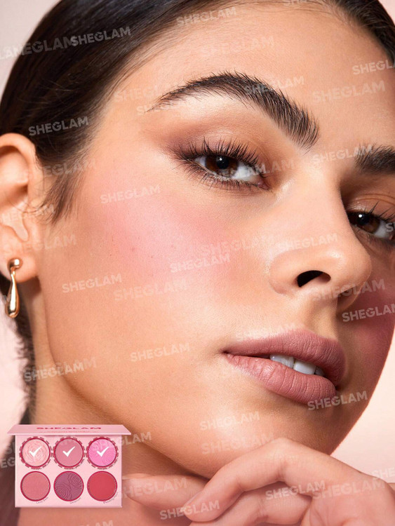 SHEGLAM Floral Flush Blush Palette Blushing Bouquet – پالت رژگونه شیگلم بلشینگ بوکه