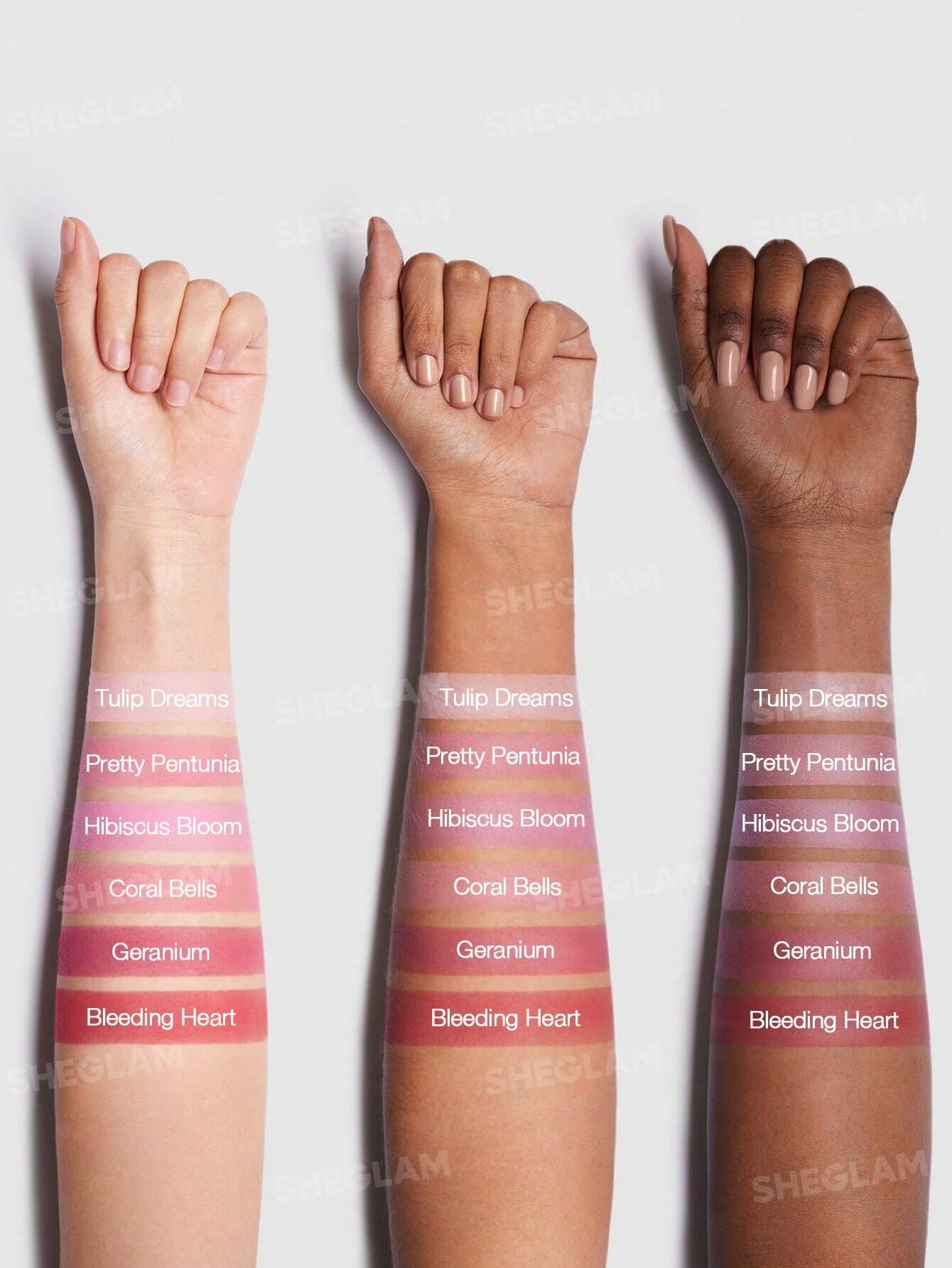 SHEGLAM Floral Flush Blush Palette Blushing Bouquet – پالت رژگونه شیگلم بلشینگ بوکه