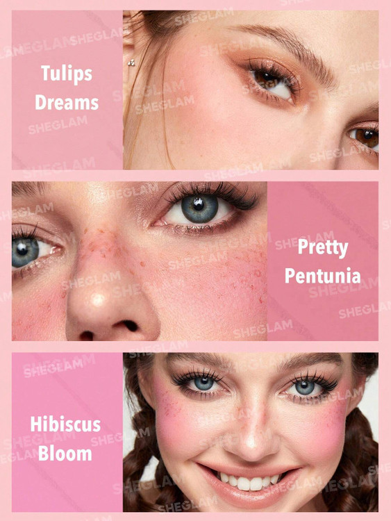 SHEGLAM Floral Flush Blush Palette Blushing Bouquet – پالت رژگونه شیگلم بلشینگ بوکه