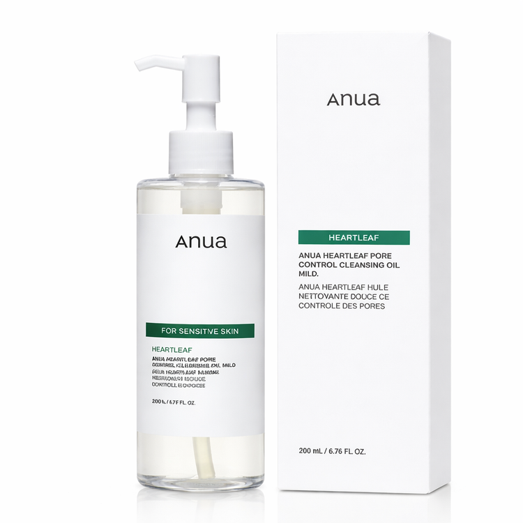 روغن پاک کننده آنوا Heartleaf کنترل منافذ پوست ANUA Cleansing Oil