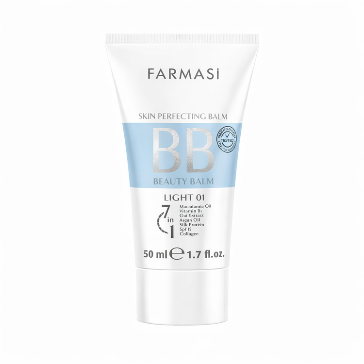 بی بی کرم فارماسی Farmasi BB Cream SPF15 اصل با پوشانندگی متوسط و آبرسان