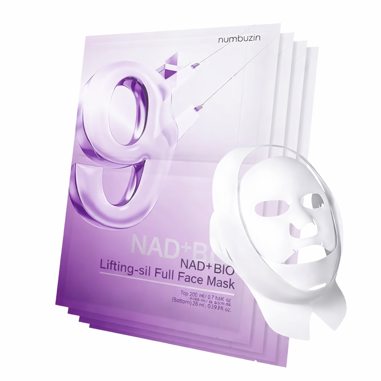 ماسک ورقهای نامبوزین شماره 9 مدل NAD+ Bio Lifting اصل کرهای لیفت و سفتکننده پوست