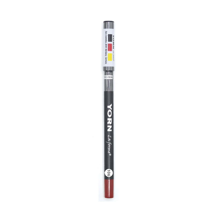 خط لب 24 ساعته یورن اصل آلمان با ماندگاری بالا Yorn 24H Long Lasting Lip Liner Original Germany