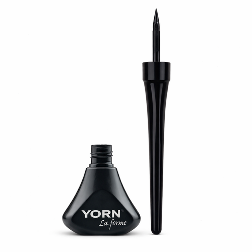 خط چشم کوزهای ضدآب یورن مدل La Forme با رنگ مشکی عمیق و اپلیکاتور مویی دقیق