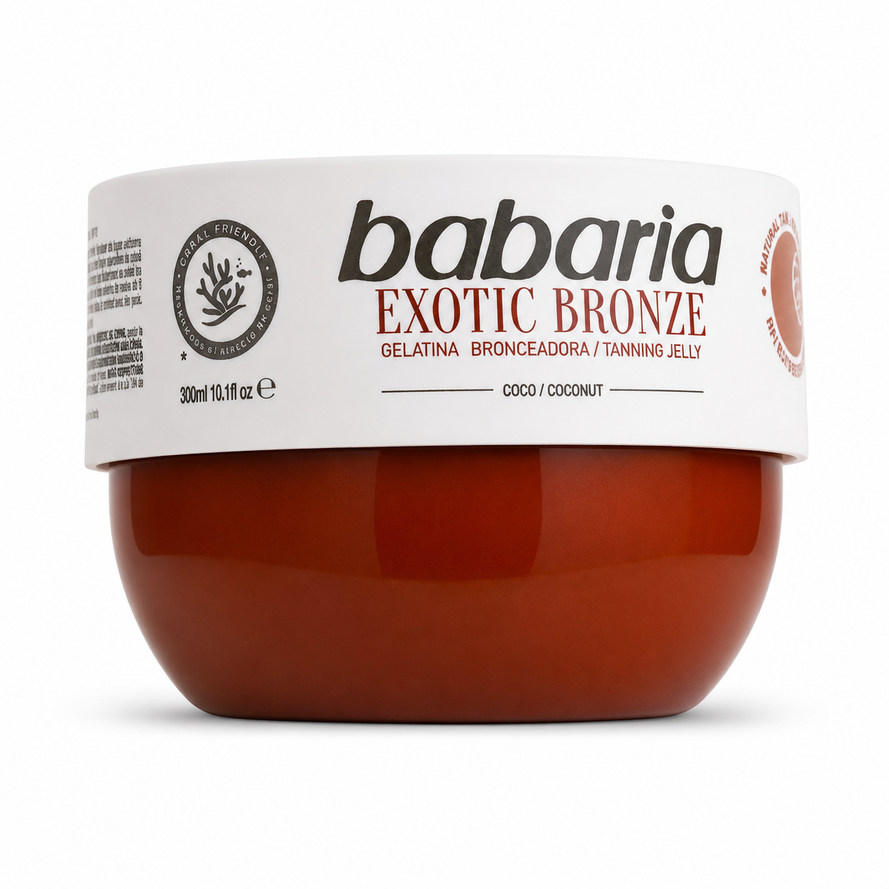 ژل برنزه‌کننده باباریا مدل Exotic Bronze Coconut حجم 300 میلی‌لیتر