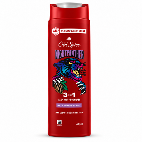 شامپو ۳ در ۱ الد اسپایس مدل NightPanther