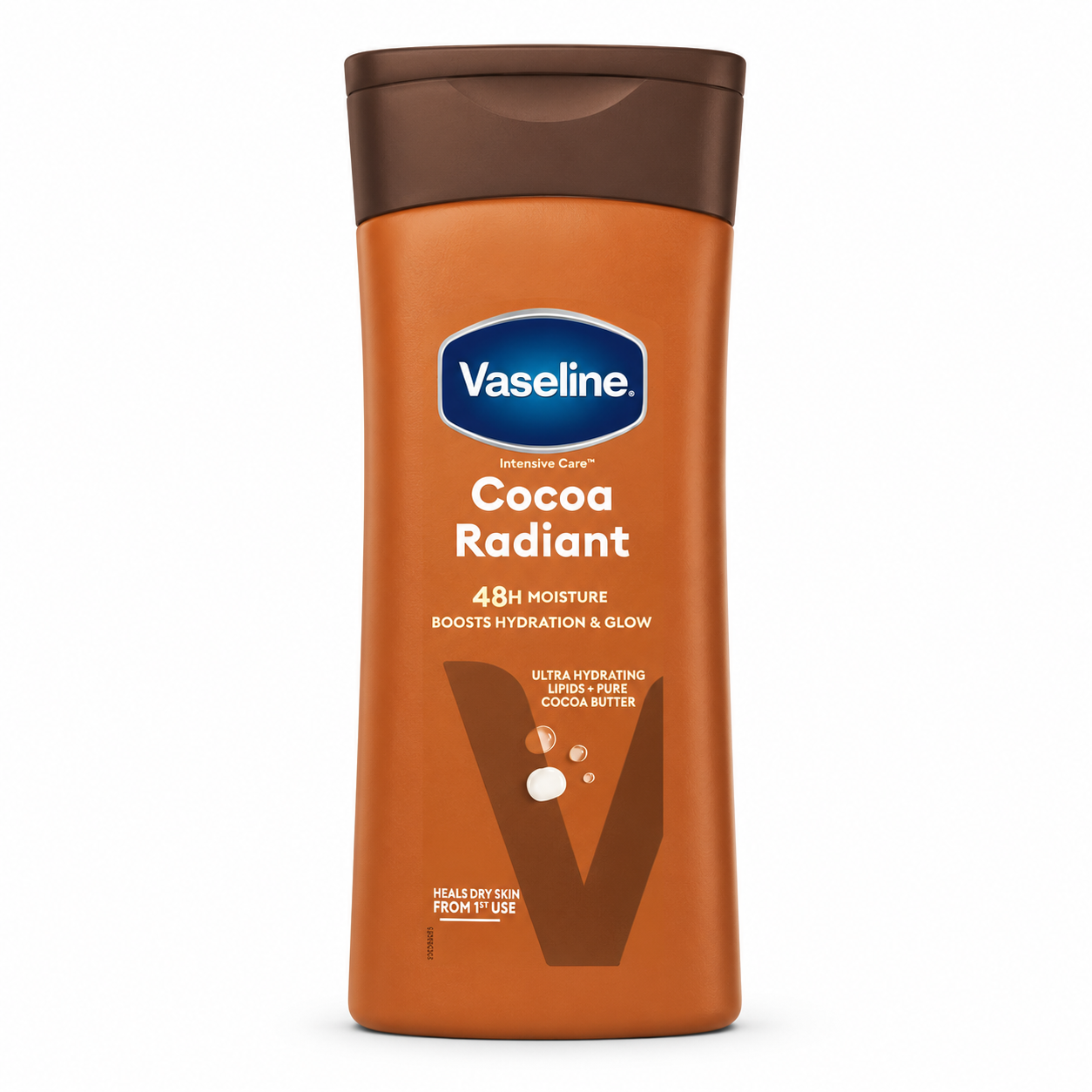 لوسیون بدن وازلین مدل Cocoa Radiant