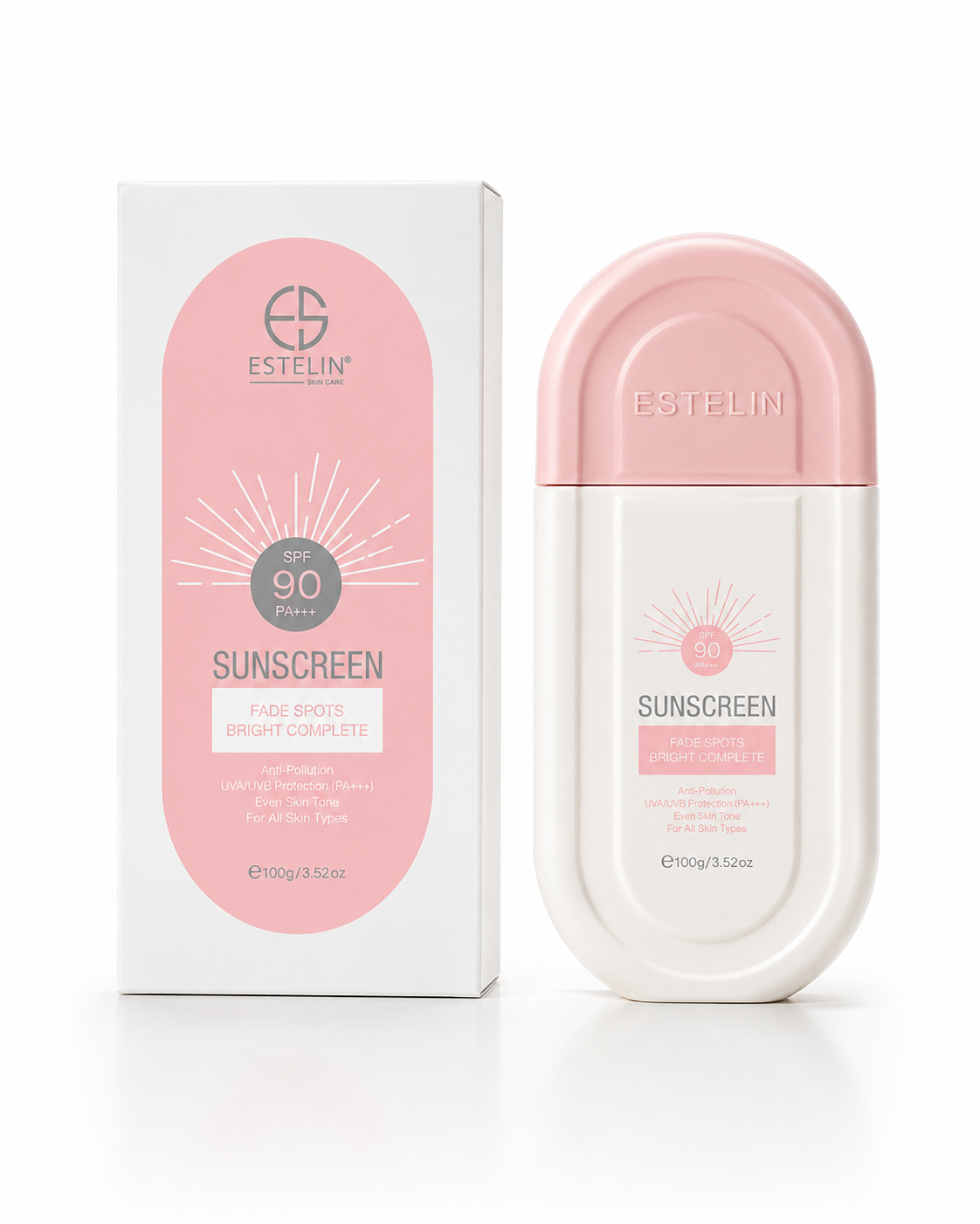 ضدآفتاب روشن‌کننده و ضد لک استلین SPF 90 حجم 100 گرم